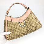 GUCCI MONOGRAM SHOULDER BAG