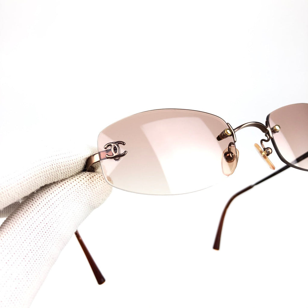 CHANEL RIMLESS SUNGLASSES