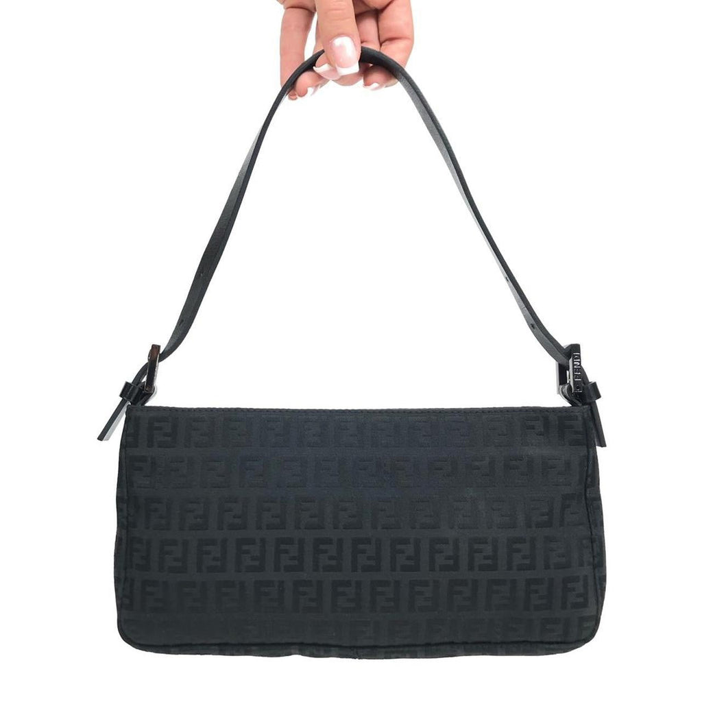 FENDI ZUCCA SHOULDER BAG