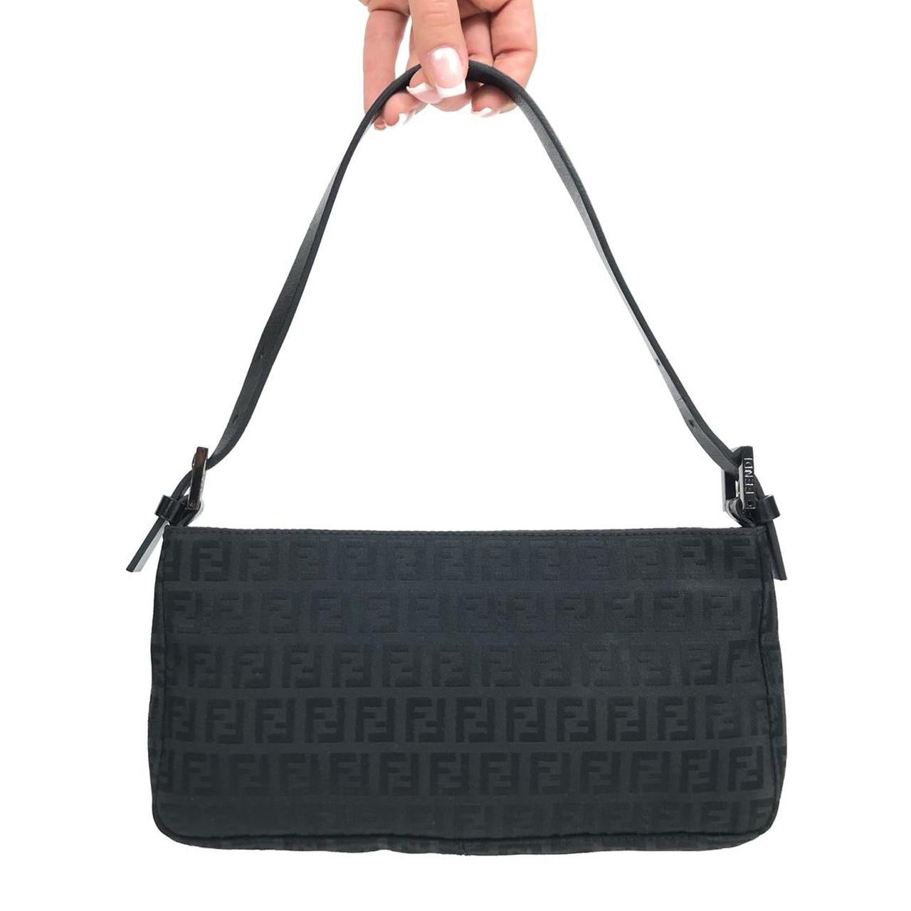 FENDI ZUCCA SHOULDER BAG