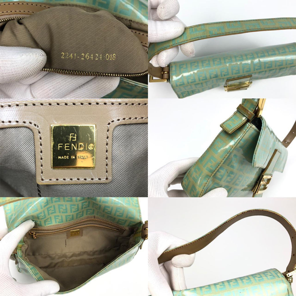 FENDI ZUCCA SHOULDER BAG
