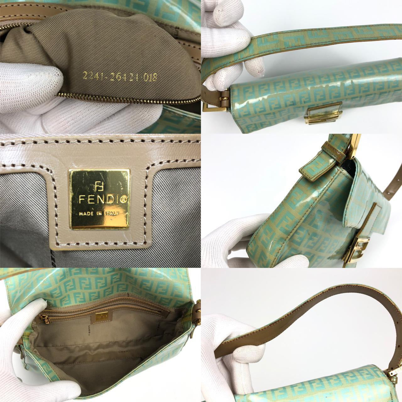 FENDI ZUCCA SHOULDER BAG
