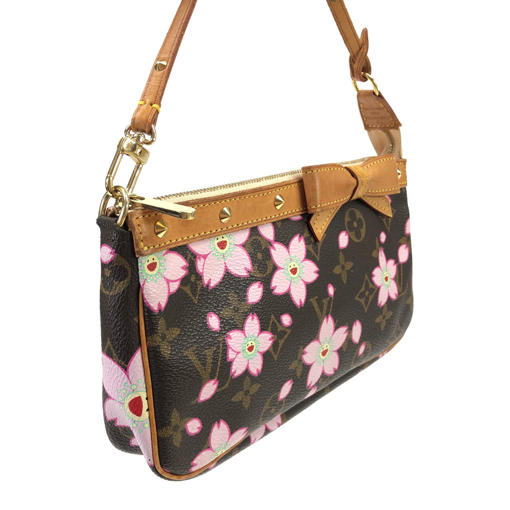 LOUIS VUITTON TAKASHI MURAKAMI FLOWER POCHETTE BAG