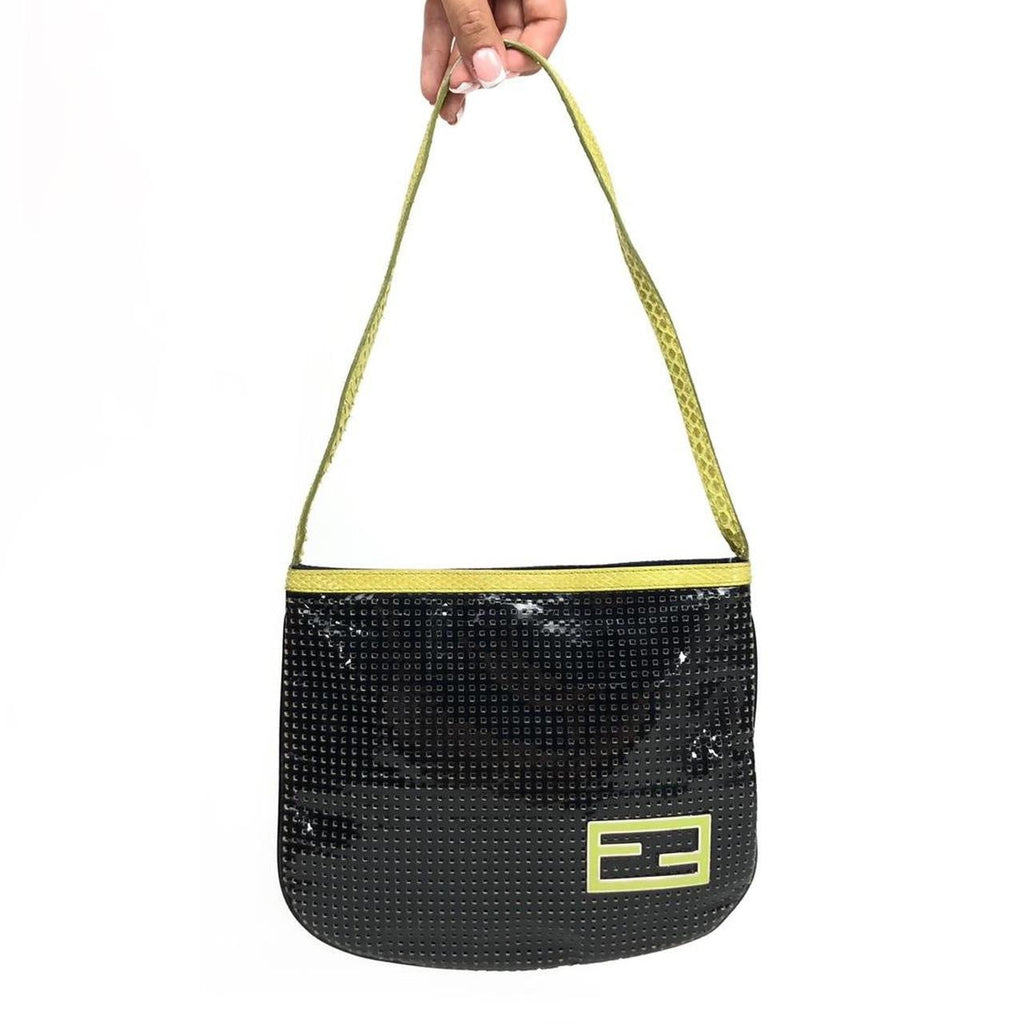 FENDI ZUCCA SHOULDER BAG