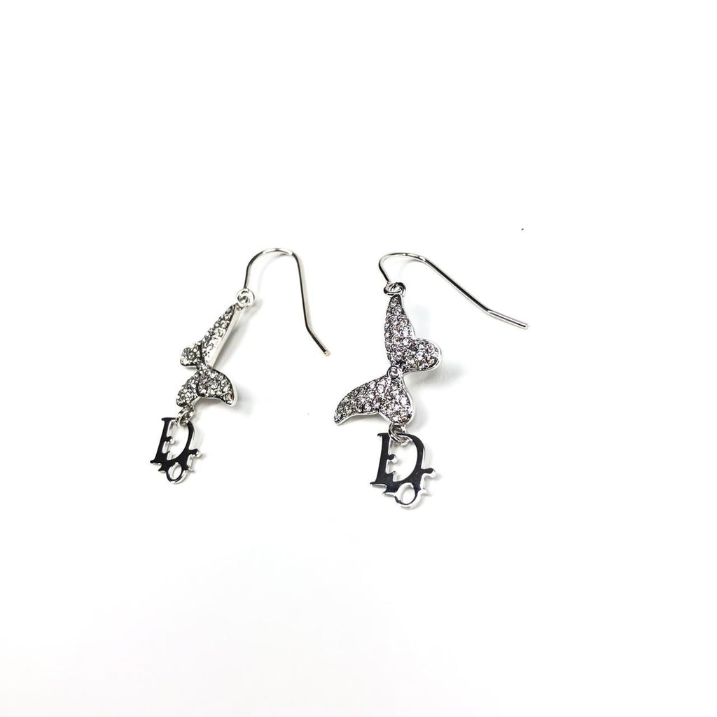 CHRISTIAN DIOR JEWELLED EARRINGS