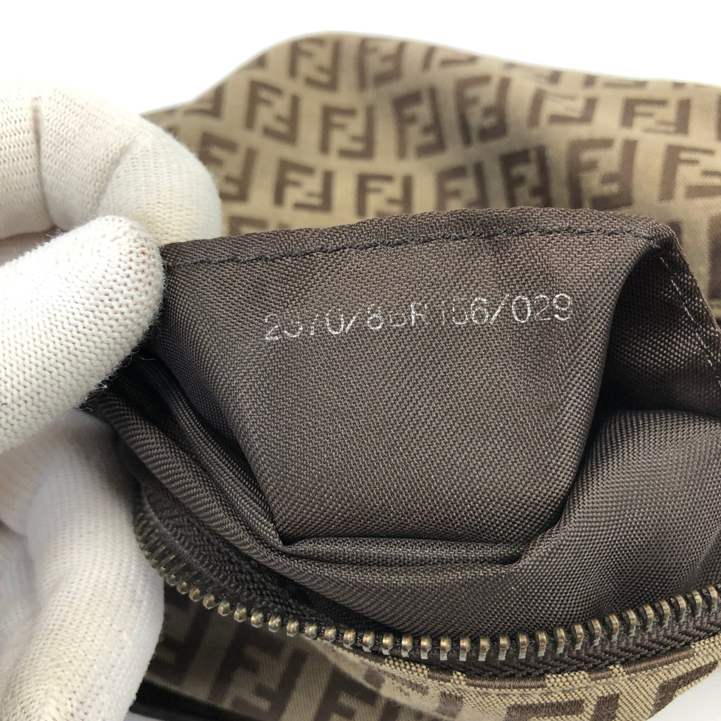 FENDI ZUCCA SHOULDER BAG