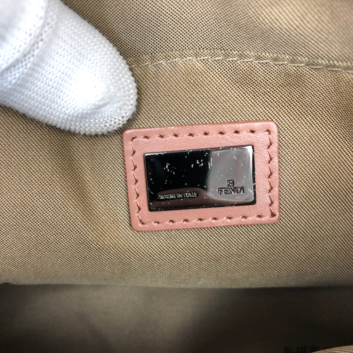 FENDI ZUCCA SHOULDER BAG