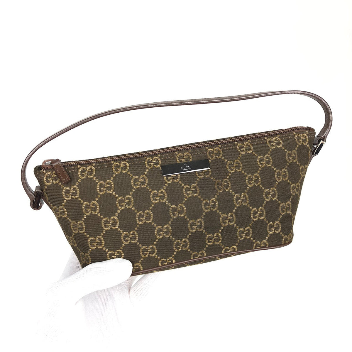 GUCCI MONOGRAM SHOULDER BAG