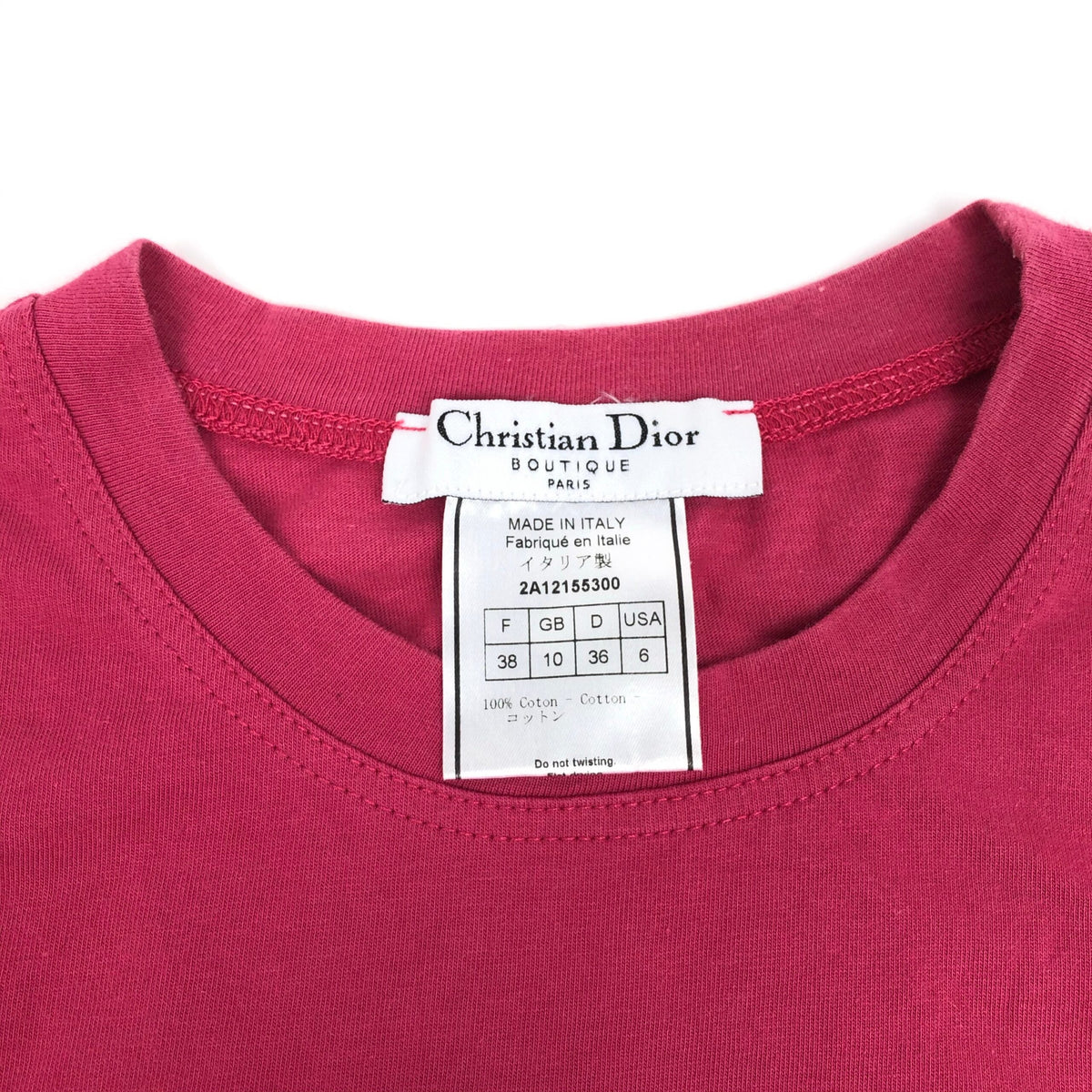CHRISTIAN DIOR ‘J’ADORE DIOR’ TOP