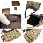 GUCCI MONOGRAM SHOULDER BAG