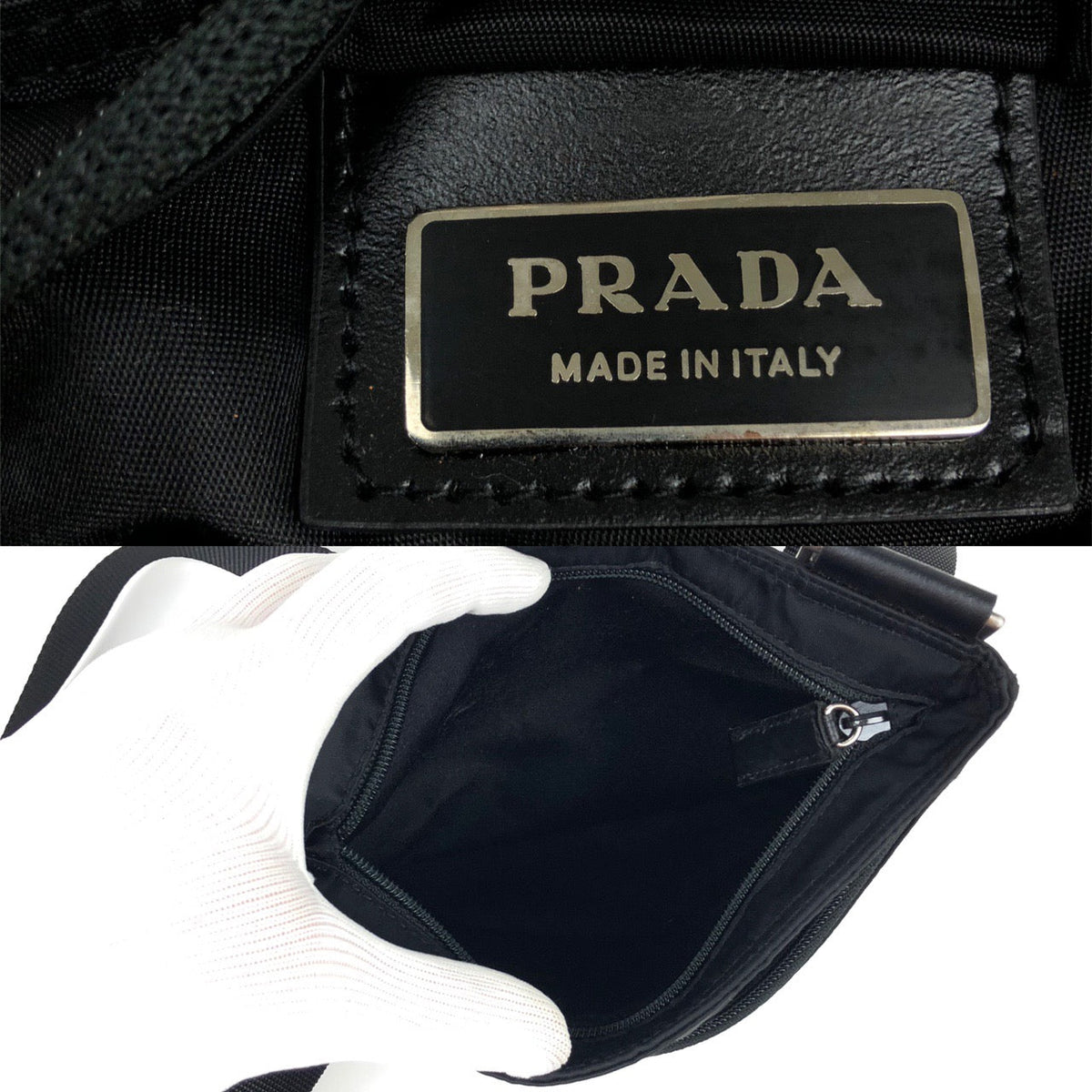 PRADA NYLON CROSSBODY BAG