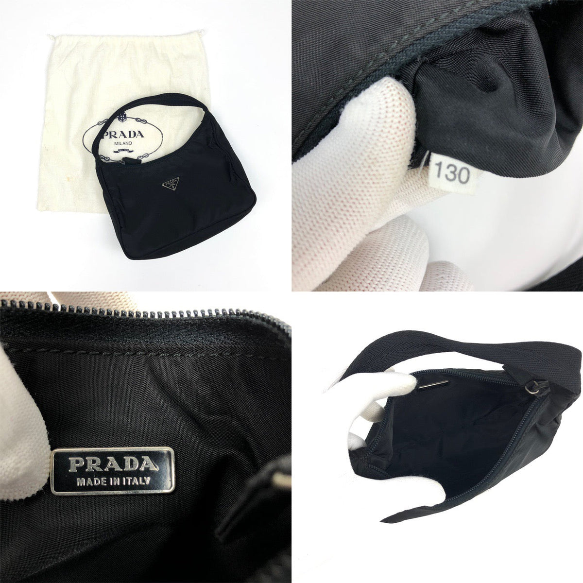 PRADA MINI HOBO BAG