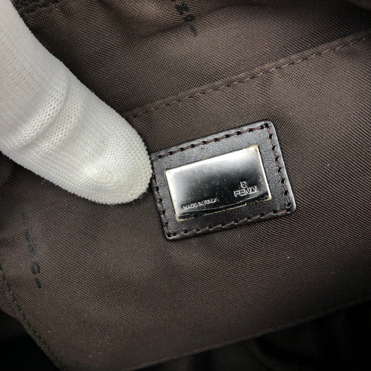 FENDI ZUCCA SHOULDER BAG