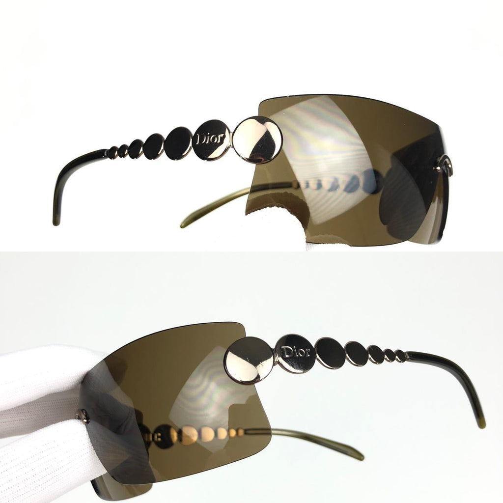 CHRISTIAN DIOR RIMLESS SUNGLASSES