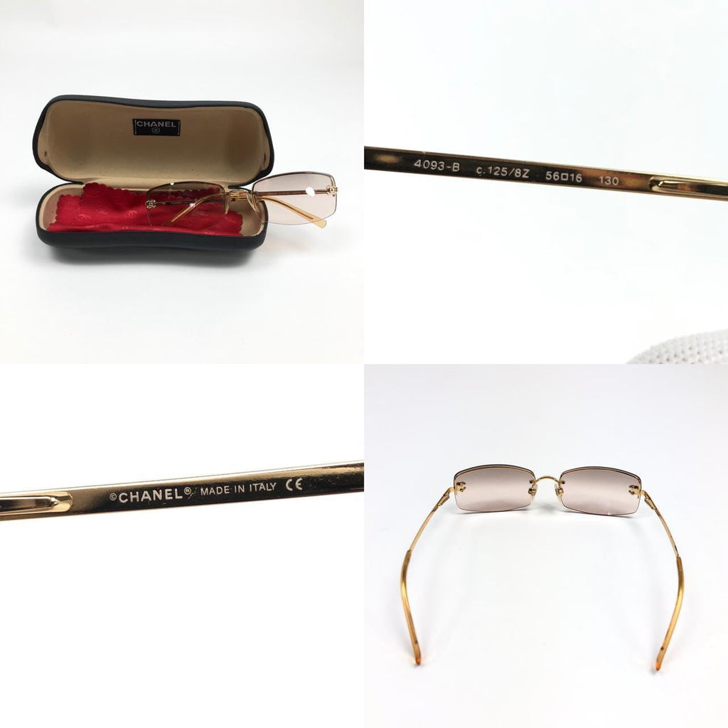 CHANEL RIMLESS SUNGLASSES