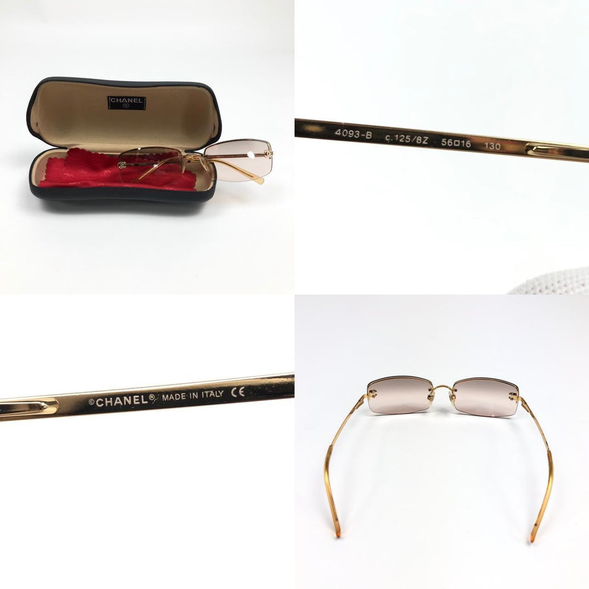 CHANEL RIMLESS SUNGLASSES