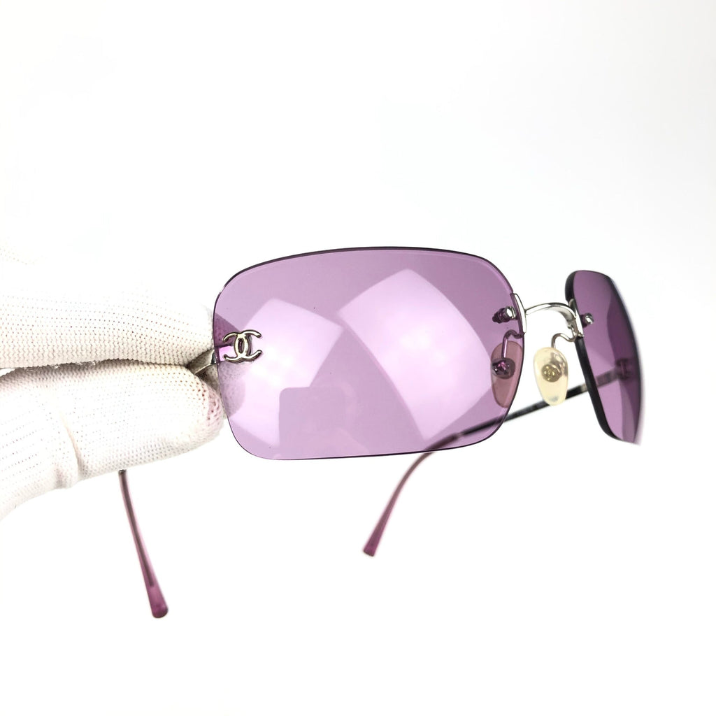 CHANEL RIMLESS SUNGLASSES