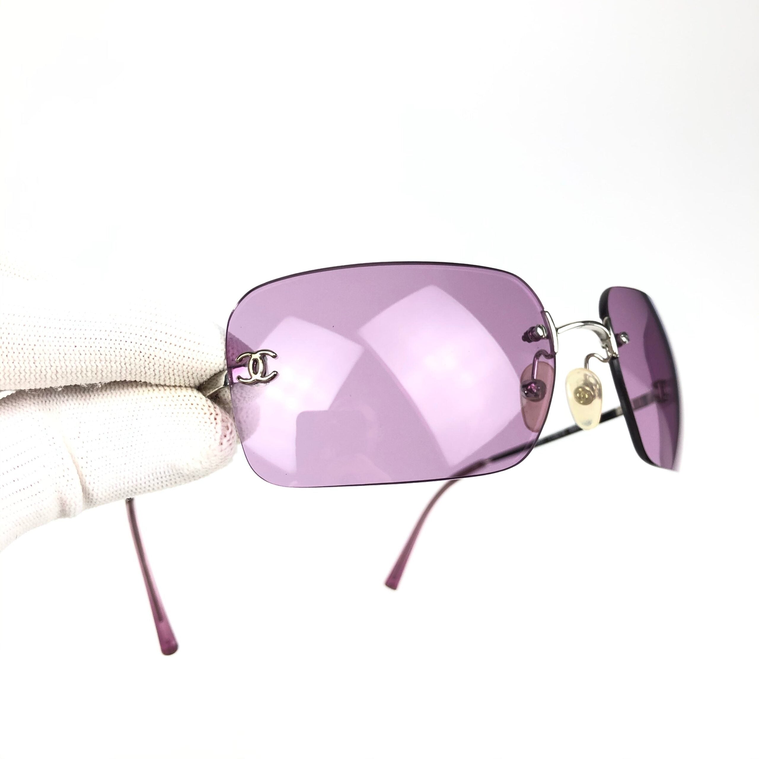 CHANEL RIMLESS SUNGLASSES