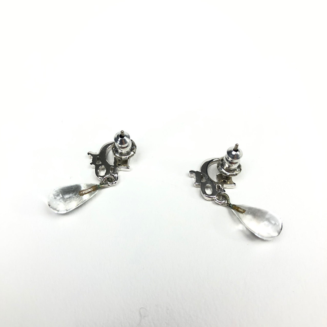 CHRISTIAN DIOR MONOGRAM EARRINGS