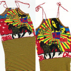 CHRISTIAN DIOR RASTA MANIA DRESS