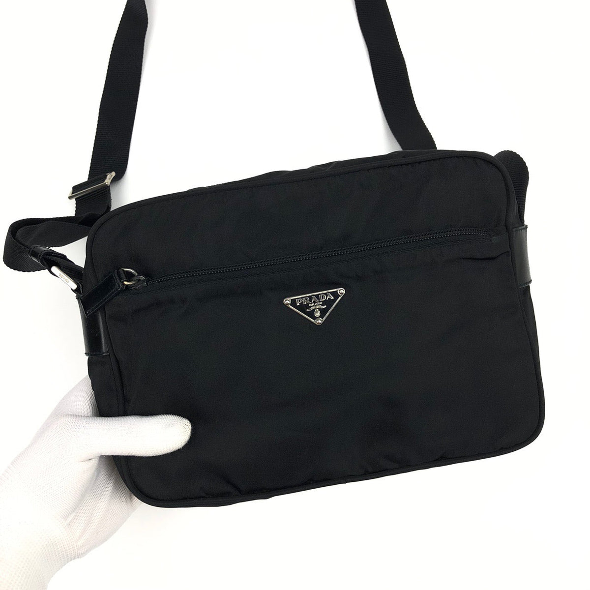 PRADA NYLON CROSSBODY BAG