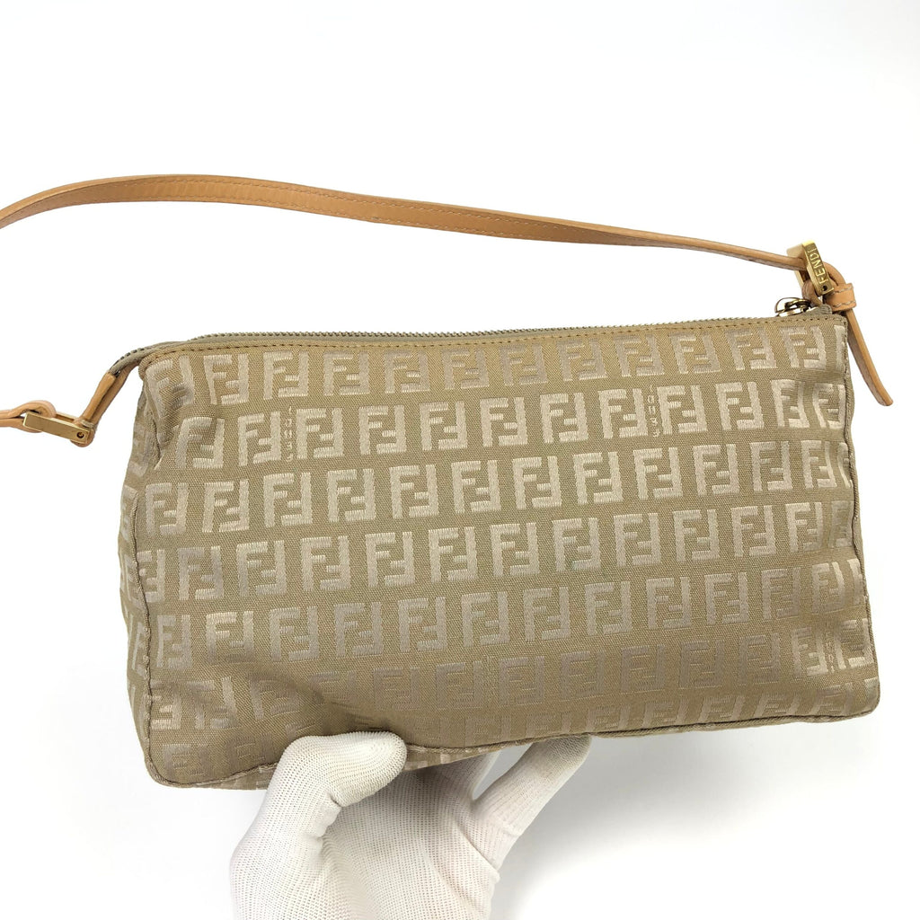 FENDI ZUCCA SHOULDER BAG