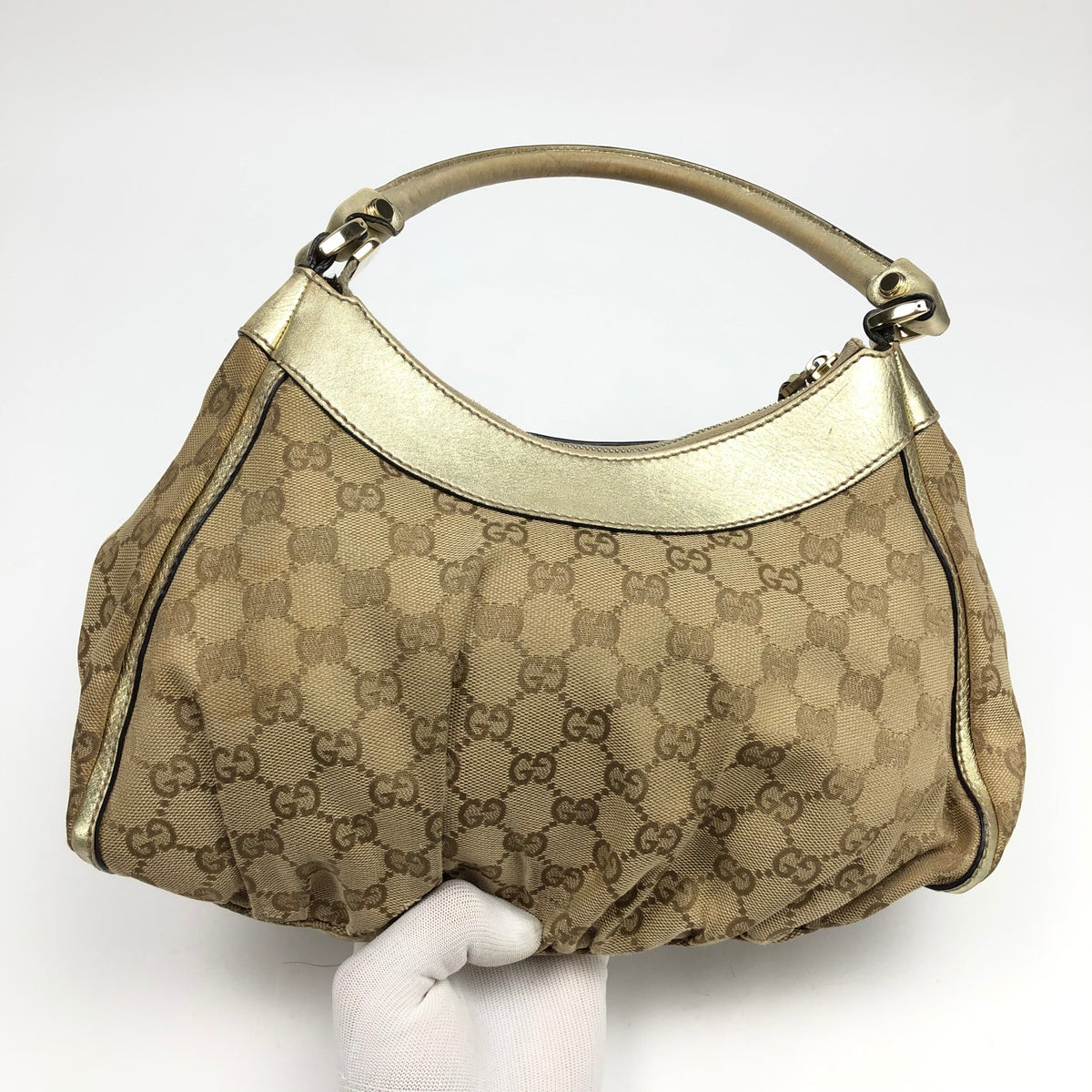 GUCCI MONOGRAM ABBEY SHOULDER BAG