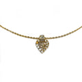 CHRISTIAN DIOR MONOGRAM NECKLACE