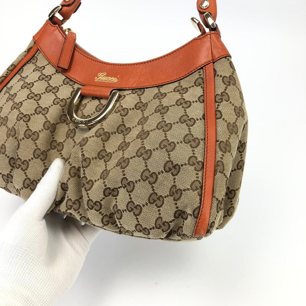 GUCCI MONOGRAM ABBEY SHOULDER BAG