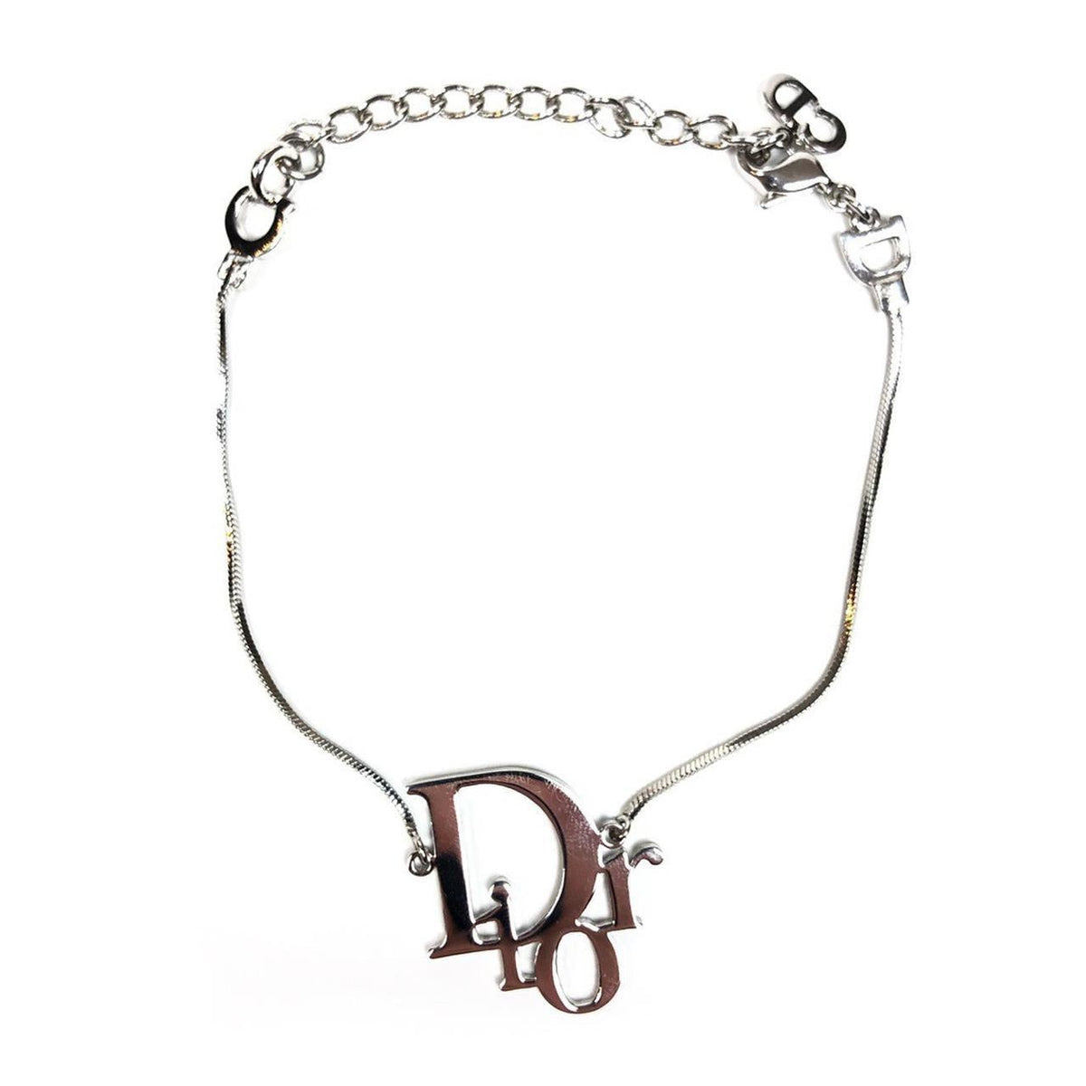 CHRISTIAN DIOR MONOGRAM LOGO BRACELET