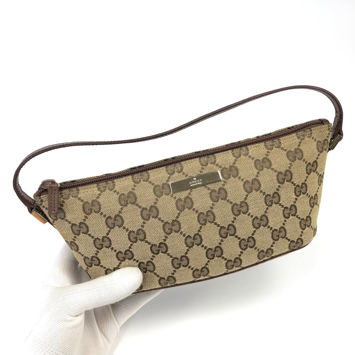 GUCCI MONOGRAM SHOULDER BAG