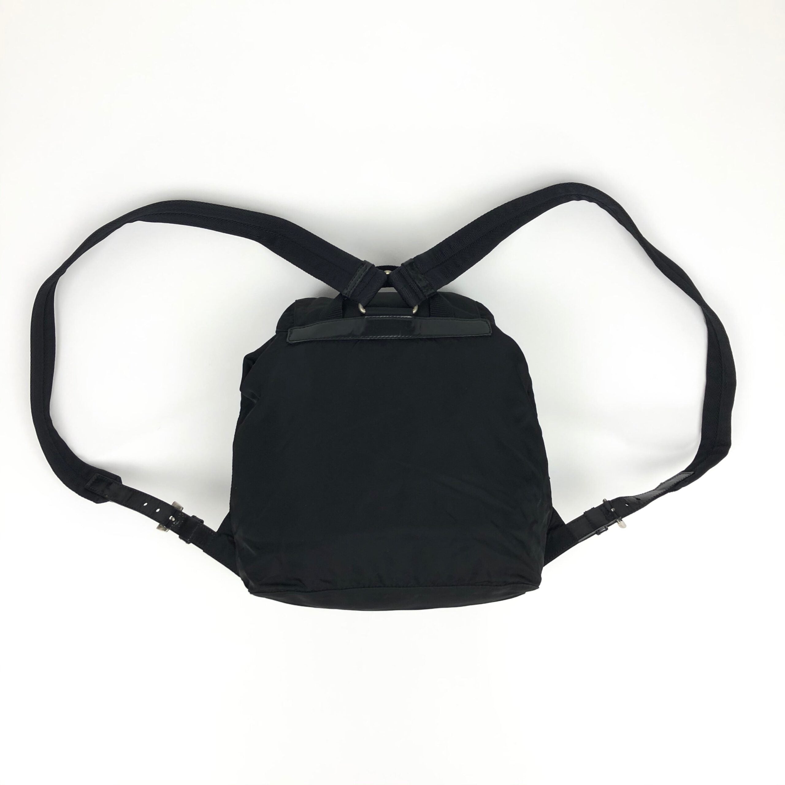 PRADA NYLON DOUBLE BUCKLE BACKPACK