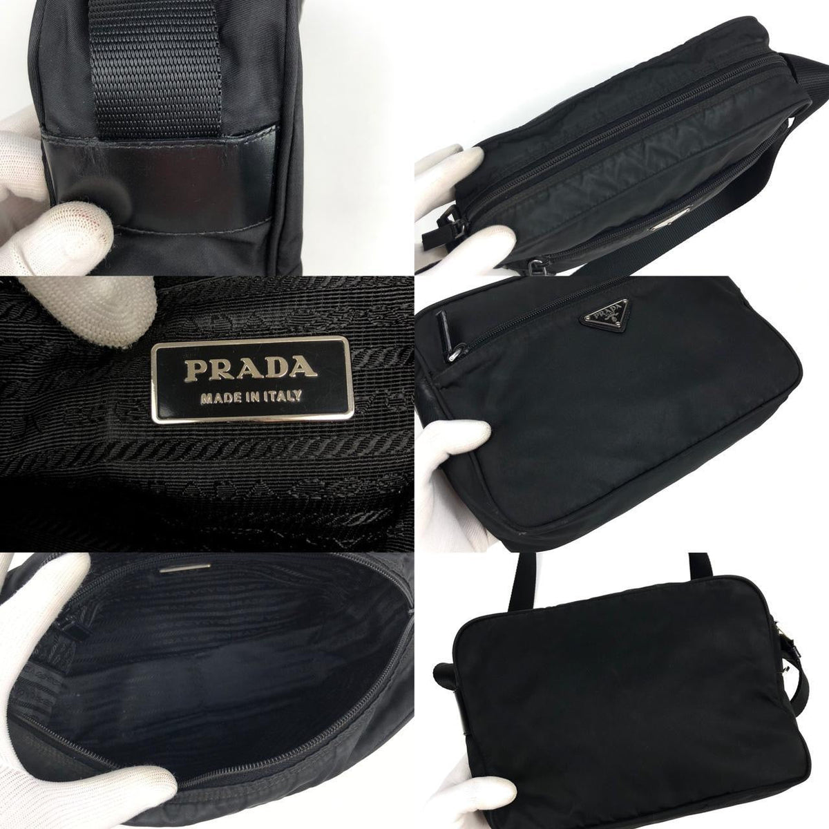 PRADA NYLON CROSSBODY BAG