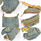 LOUIS VUITTON DENIM SHOULDER BAG