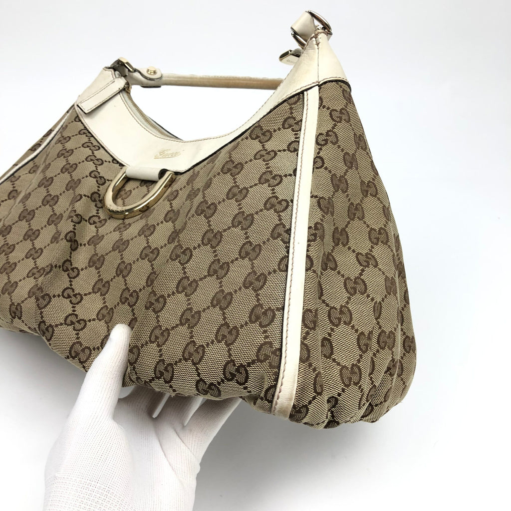 GUCCI MONOGRAM ABBEY BAG