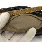 FENDI ZUCCA DENIM SHOULDER BAG