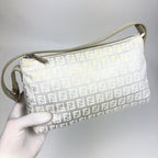 FENDI ZUCCA SHOULDER BAG