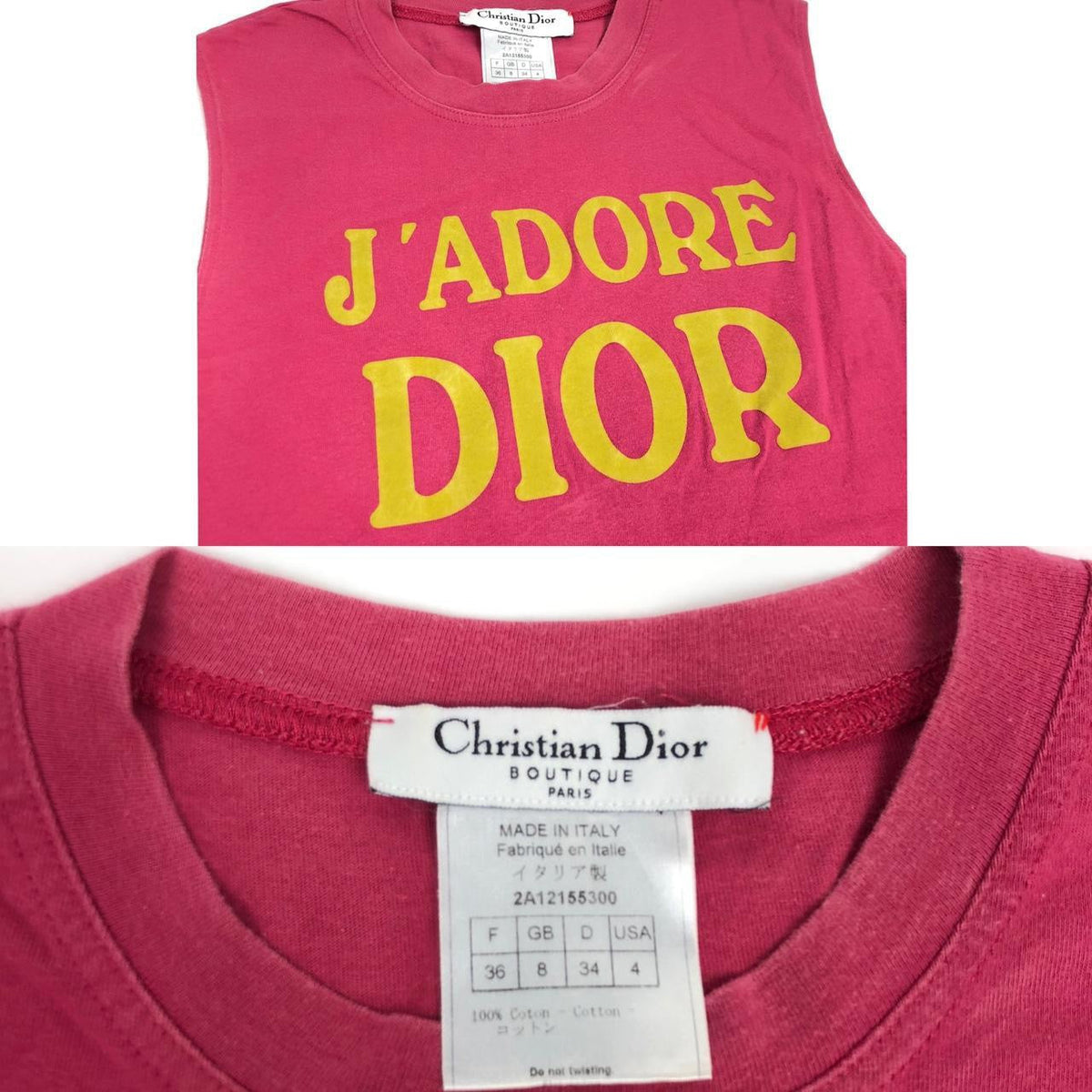 CHRISTIAN DIOR J’ADORE DIOR SHIRT