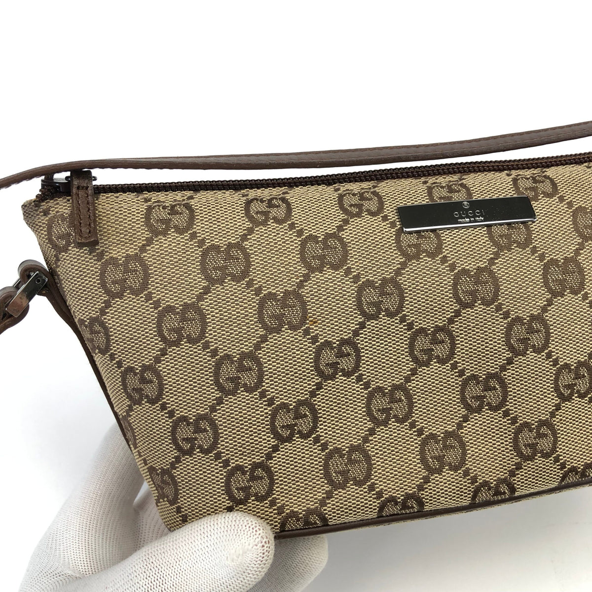GUCCI MONOGRAM SHOULDER BAG