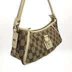 GUCCI MONOGRAM SHOULDER BAG