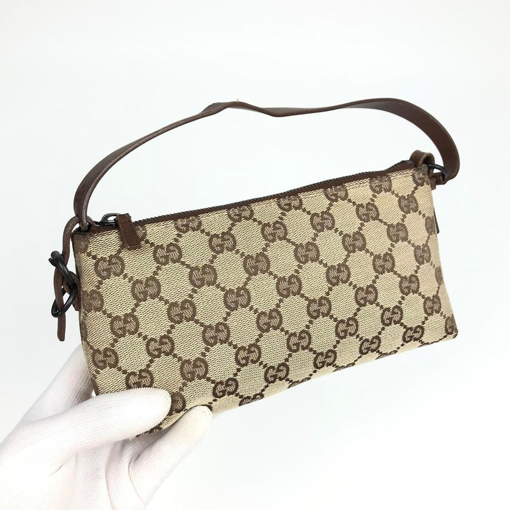 GUCCI MONOGRAM SHOULDER BAG