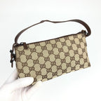 GUCCI MONOGRAM SHOULDER BAG