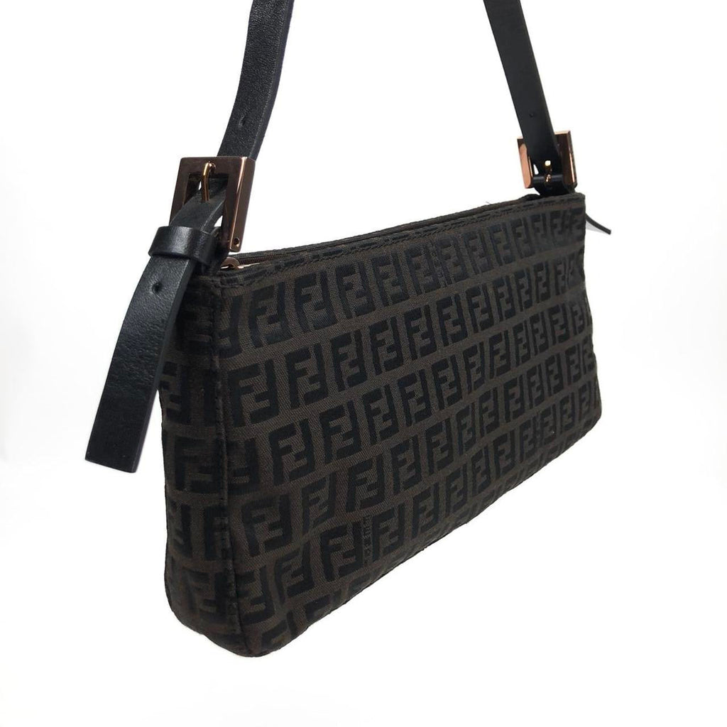 FENDI ZUCCA SHOULDER BAG