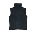 CHRISTIAN DIOR SHEER TURTLE NECK TOP