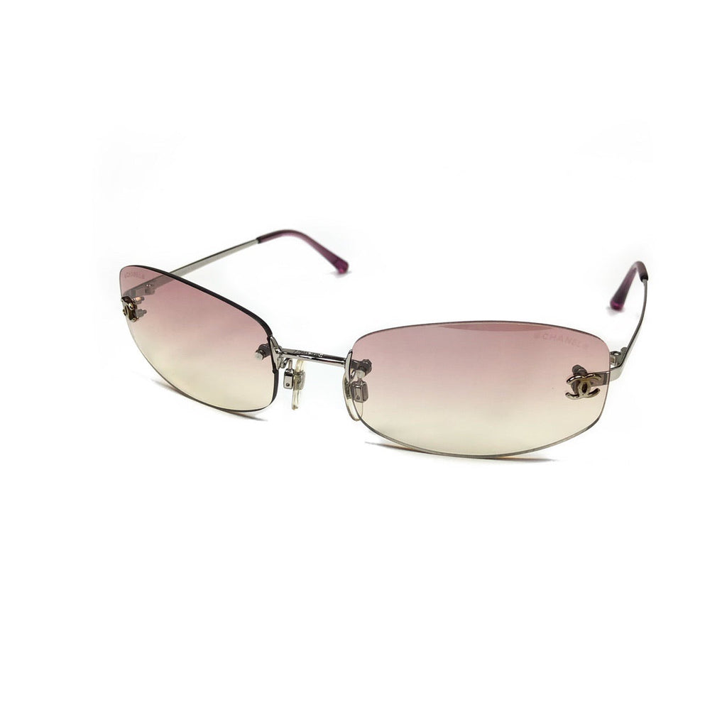 CHANEL RIMLESS SUNGLASSES