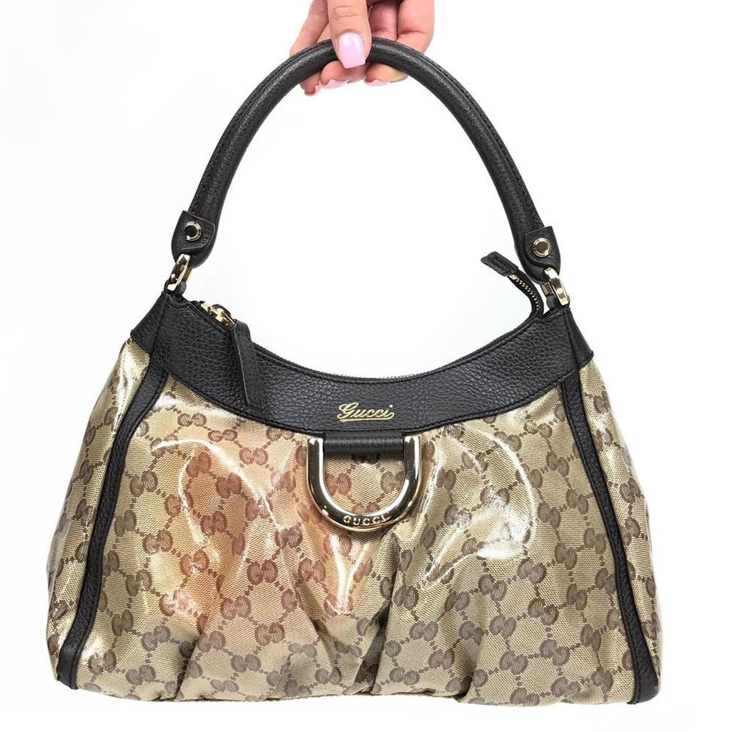 GUCCI MONOGRAM ABBEY SHOULDER BAG