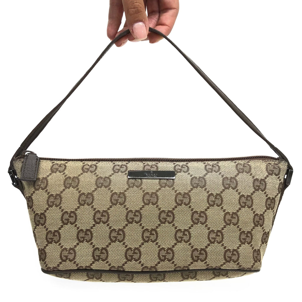 GUCCI MONOGRAM SHOULDER BAG