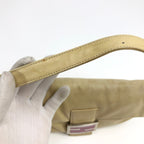 FENDI LEATHER BAGUETTE SHOULDER BAG