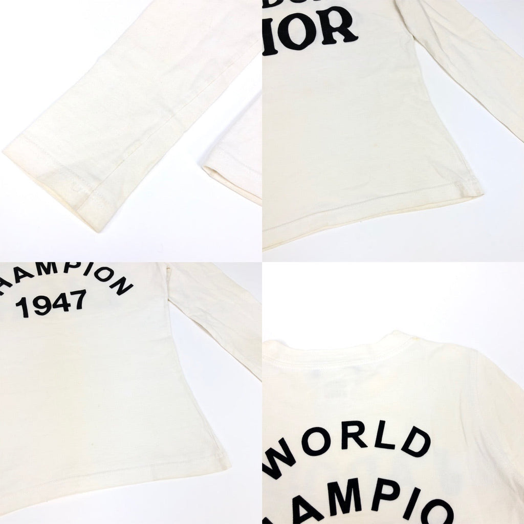 CHRISTIAN DIOR ‘J’ADORE DIOR’ LONG SLEEVE TOP