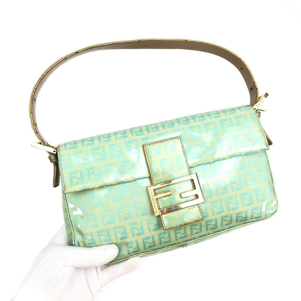 FENDI ZUCCA SHOULDER BAG